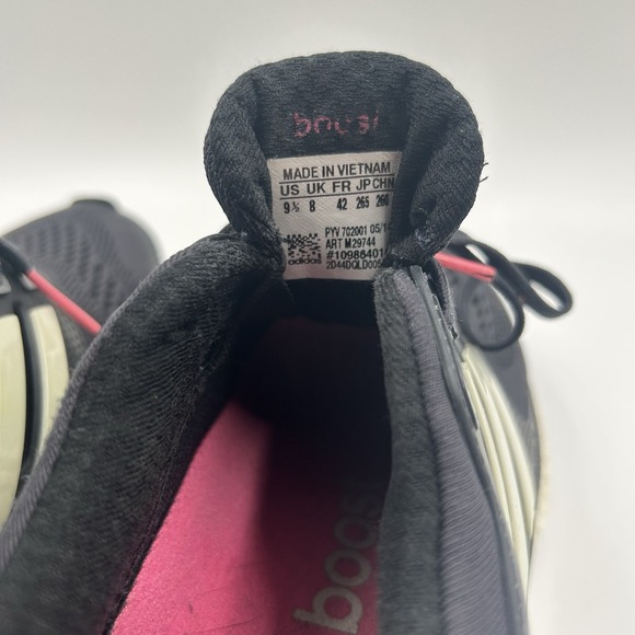 Adidas Womens Energy Boost 2.0 M29744 Black Running Shoes Sneakers Size 9.5 - Picture 9 of 9